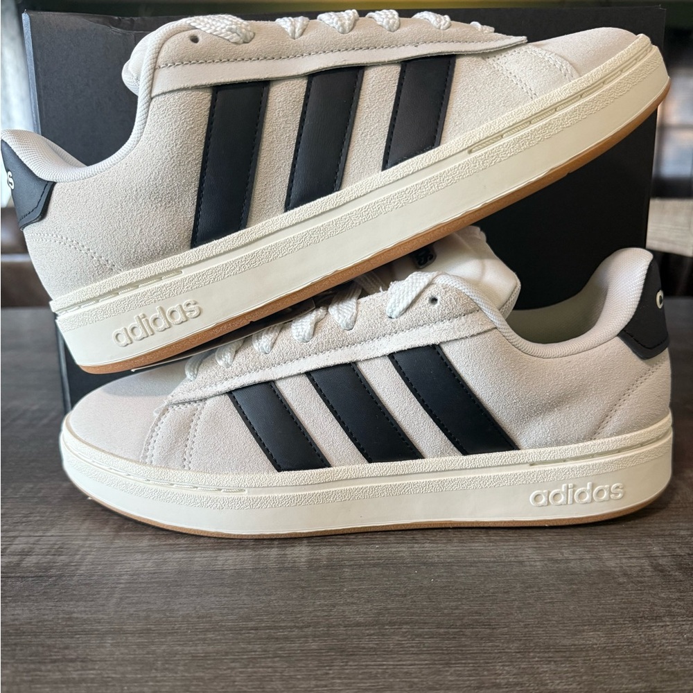 Adidas Grand Court Alpha 00s in Black and White